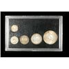 Image 2 : Russia U.S.S.R. 5 Piece Silver Type Set 1921-23