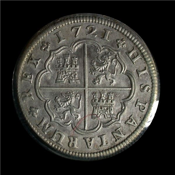 Spain 2 Reales 1721-A