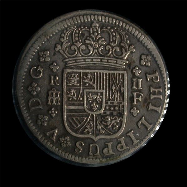 Spain 2 reales 1722-F