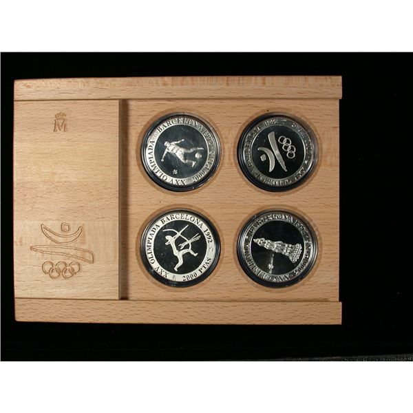 Spain Barcelona Olympics Silver Set