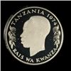 Image 2 : Tanzania Proof Silver Rhino and Giraffe Crowns