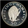 Image 3 : Tanzania Proof Silver Rhino and Giraffe Crowns