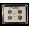 Image 1 : 1965 One Cent - 4 Coin Variety Set