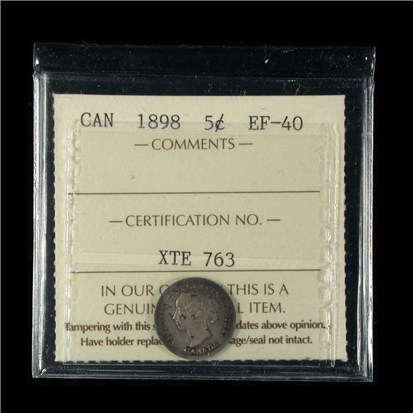 1898 Five Cents