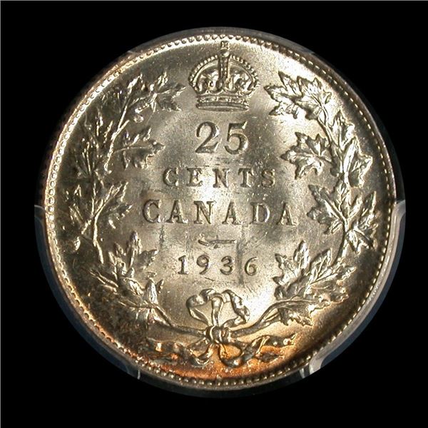 1936 Twenty Five Cents