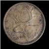 Image 2 : 1953 Twenty Five Cents - Small Date