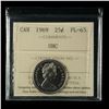 Image 1 : 1969 Twenty Five Cents - Ultra Heavy Cameo