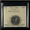 Image 1 : 1965 Twenty Five Cents - Test Token