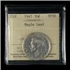 Image 1 : 1947 Fifty Cents - Maple Leaf