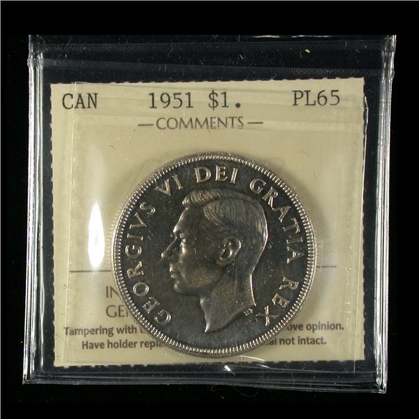 1951 One Dollar - Prooflike
