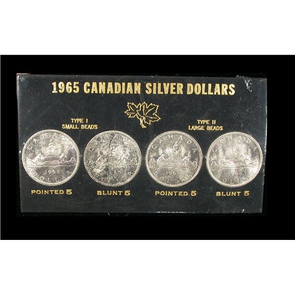1965 Dollar Set of 4 Types