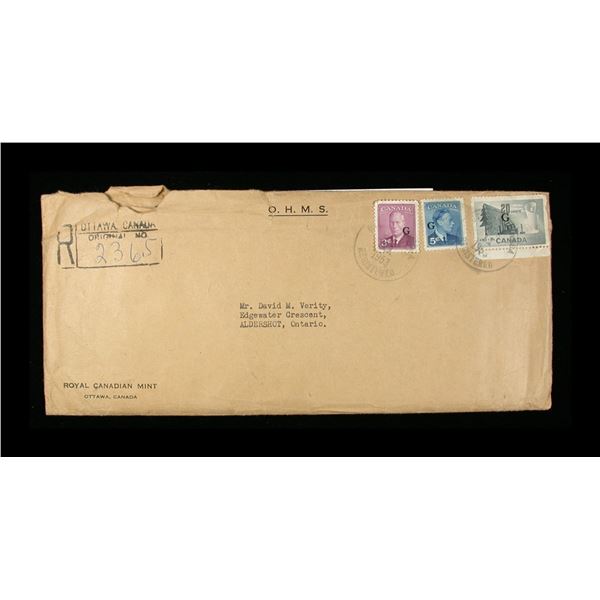 1953 Uncirculated Set - with RCM Cover Letter