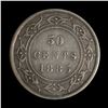 Image 2 : Newfoundland Fifty Cents 1885