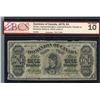 Image 1 : Dominion of Canada One Dollar, 1878