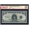 Image 1 : Dominion of Canada 2 Dollars, 1923