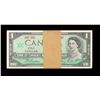 Image 1 : Bank of Canada One Dollar 1967 - Bundle of 100