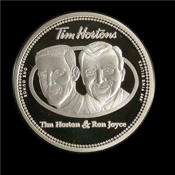 Tim Hortons One Ounce Silver Round