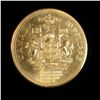 Image 1 : Canadian Centennial Gold Coin Monument Medal