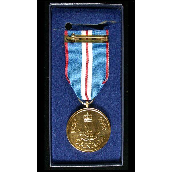 Canada Elizabeth II Golden Jubilee Medal, 2002