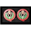 Image 1 : Ottawa District Ladies Bonspiel Pin Pair by Birks