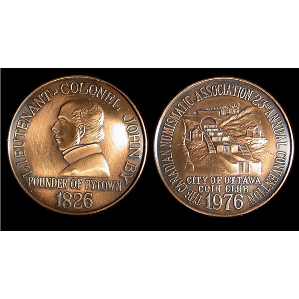 1976 Ottawa C.N.A. Convention Medal Trio