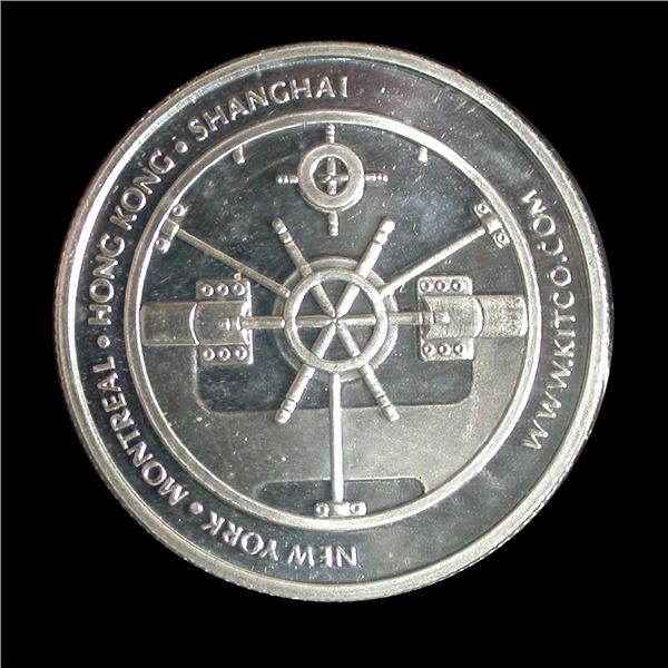 Kitco One Ounce Silver Round 2010