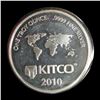 Image 2 : Kitco One Ounce Silver Round 2010