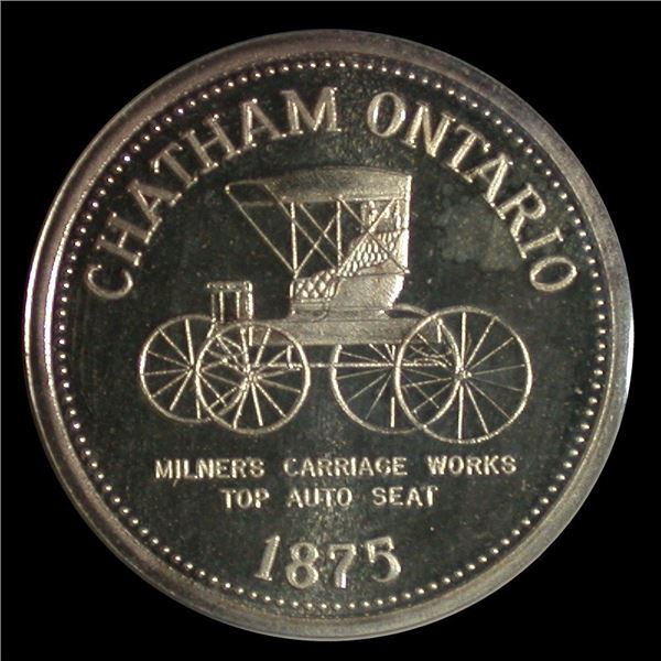 Chatham Ontario 1975 Silver Trade Dollar