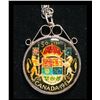 Image 1 : Canada Enamelled 1943 Half Dollar on Chain