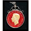 Image 2 : Canada Enamelled 1943 Half Dollar on Chain
