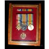 Image 2 : England Framed WWI Medal Trio including 1914 Star