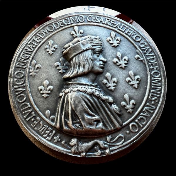 France Marriage of Louis XII & Anne of Brittany Silver Medal