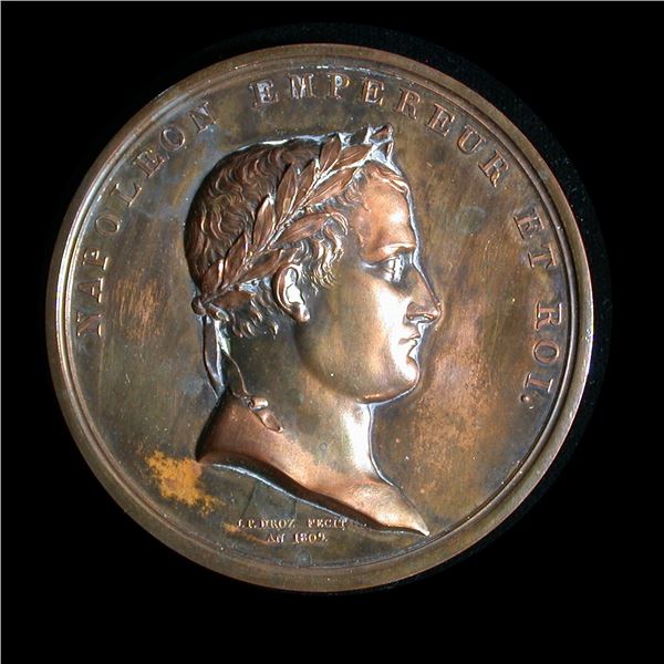 France Napoleon Baptism of King of Rome Medal