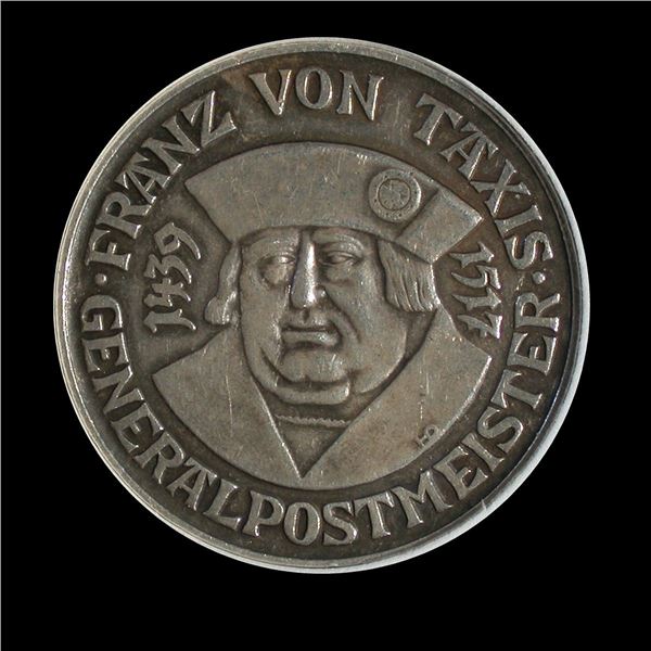 Germany Franz Von Taxis Medal, Inventor of Post Office