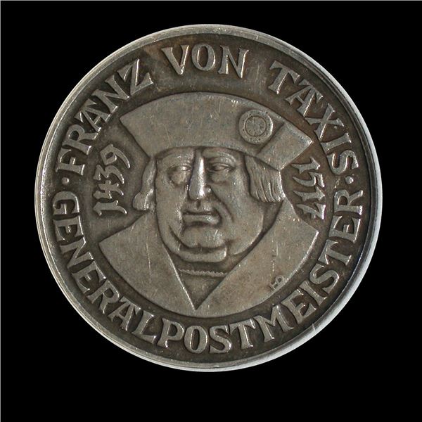 Germany Franz Von Taxis Medal, Inventor of Post Office