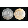 Image 1 : Panama Insurance and Banking Medal Pair
