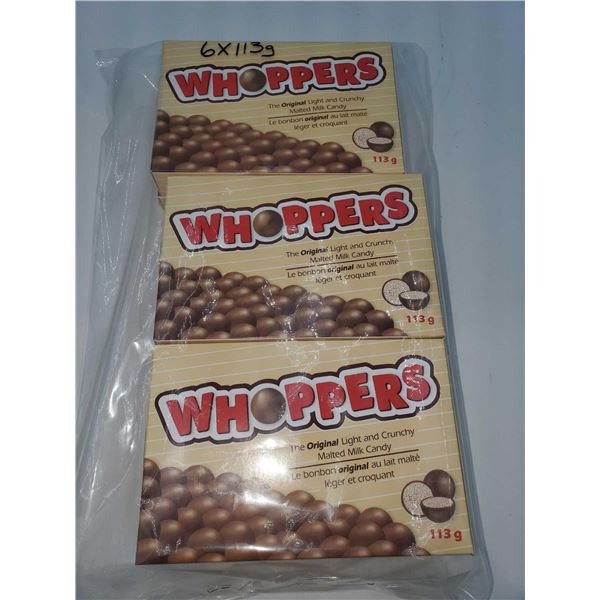 Whoppers Malted Milk Candy (6 x 113g)