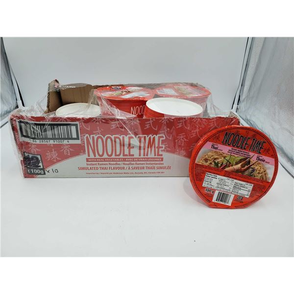 Noodle Time Instant Ramen with Thai Flavour (10 x 100g)