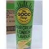 Image 2 : The Good Crisp Company Sour Cream & Onion Flavour Potato Crisps (8 x 160g)