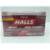Image 2 : Halls Cherry Flavour, Syrup Centred Lozenges (15 x 9)