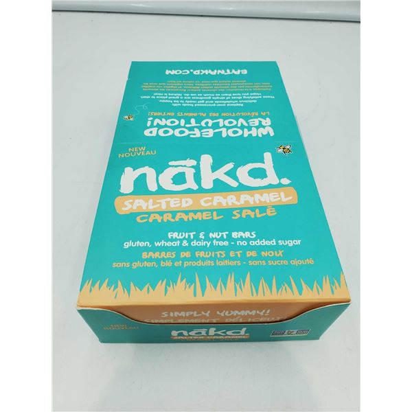 Nak'd Carmel Fruit & Nut Bars (18 x 35g)
