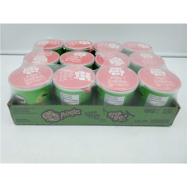 Pringles Grab & Go Sour Cream & Onion (12 x 39g)