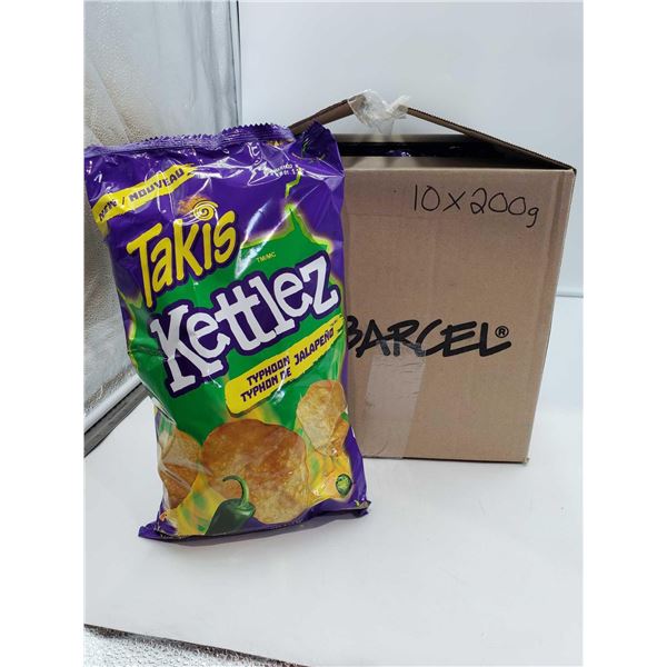 Takis Kettlez Typhoon Jalapeno (10 x 200g)