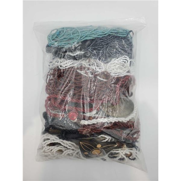 Lot of Assorted Seed Bead Necklaces