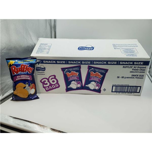 Ruffles All Dressed Potato Chips (36 x 60g)