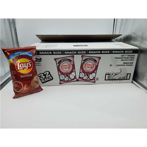 Lays Ketchup Potato Chips (32 x 60g)