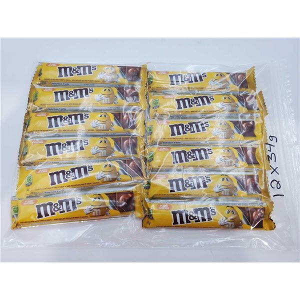M&M's Peanut Bars (12 x 34g)