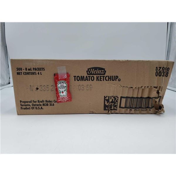 Heinz Tomato Ketchup (8ml x 500 pouches)