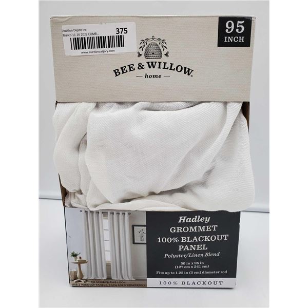 Bee & Willow Hadley Grommet Blackout Panel (95in)