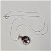 Image 3 : Silver Mystic Topaz(30ct) Ring,Earrings,Pendant,Chain(18") Set, Suggested Retail Value $500
